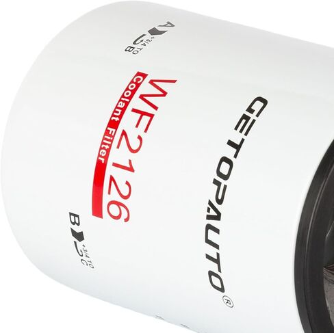 مرشح سائل تبريد المياه WF2126 متوافق مع Cummins ISX WF2126 4907485 يحل محل Donaldson P550866 ، Baldwin BW5086 ، Luber Finer LFW2126 ، WIX 24112 in Saudi Arabia