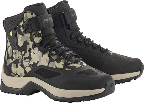 أحذية Alpinestars CR-6 Drystar Riding (8) (أسود/رمادي/gunmetal) in Saudi Arabia
