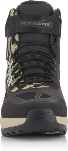 أحذية Alpinestars CR-6 Drystar Riding (8) (أسود/رمادي/gunmetal) in Saudi Arabia