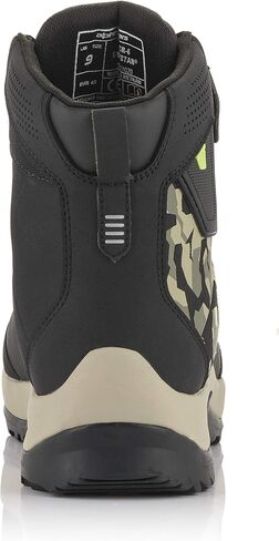 أحذية Alpinestars CR-6 Drystar Riding (8) (أسود/رمادي/gunmetal) in Saudi Arabia
