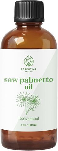 Saw Palmetto Oil - Premium Undiluted Carrier Oil by Essential Delights (4 oz.) | for Skin, Face, Body, Hair Revitalization | Vegan & Cruelty Free in Saudi Arabia
