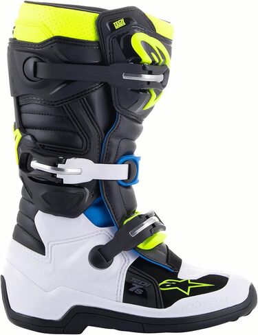 Alpinestars 2015017-1124-07 Tech 7S Boots BLK/GRY/WHT/FLUO ORG SZ 07 in Kuwait