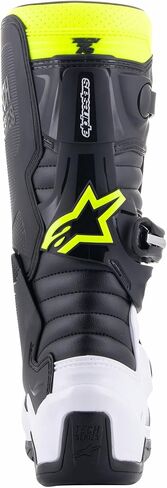 Alpinestars 2015017-1124-07 Tech 7S Boots BLK/GRY/WHT/FLUO ORG SZ 07 in Kuwait
