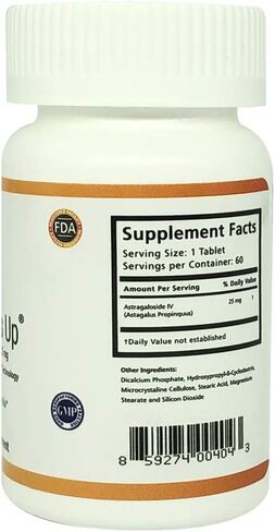 w 98% Astragaloside IV-Tripled Absorption, US Made (GMP) Anti-Aging + Immune Benefits, Tablet in Saudi Arabia