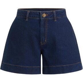 CIDER Jean Shorts for Women Denim Shorts with Pockets Mid Rise Stretchy Casual Jorts Trendy Summer Outfits Y2K in Kuwait