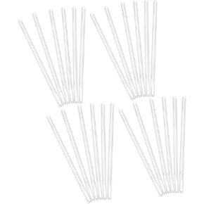 20Pcs LED Meteor Lights Tubes Transparent Shower Light Replacement Durable Shell for Outdoor Decoration in Kuwait