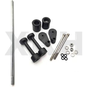 XKMT-No Cut Frame Slider Compatible With 2008 2009 2010 2011 2012 Ninja 250 250R Ex250 Black [B00YWCPJBW] in Saudi Arabia