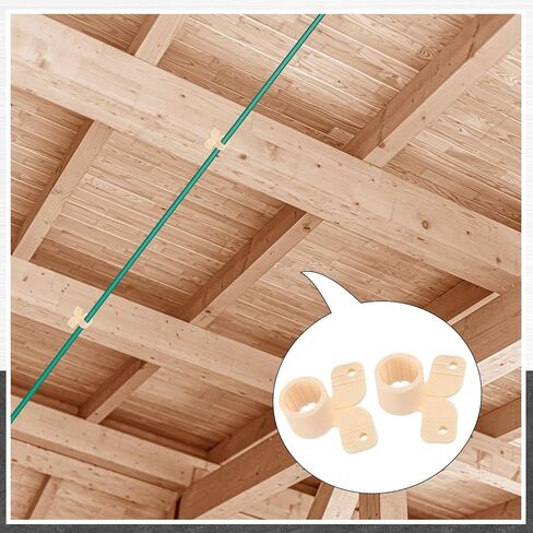 50 Pack 1/2 Inch Pipe Supports Suspension Clamp Butterfly Style Pipe Clamps Pex Clamps for Pex, Copper, CPVC Pipe in Kuwait