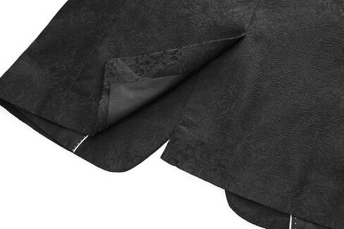 Rogers & Morris Blazer for Men Casual Slim fit Suit Jacket Paisley Chaqueta Floral Men's Sport Coat Party Dress in Kuwait