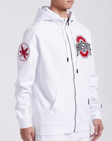 Mens College Classic Chenille Full zip Hoodie in Saudi Arabia