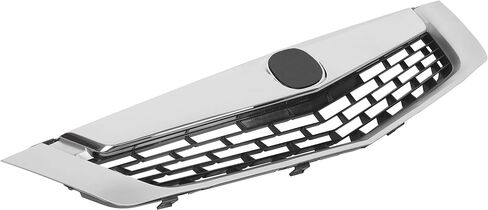 الشبكة الأمامية Hecasa متوافقة مع 2009 2010 Acura TSX Silver ABS Plastic Grill مع تقليم صب in Saudi Arabia