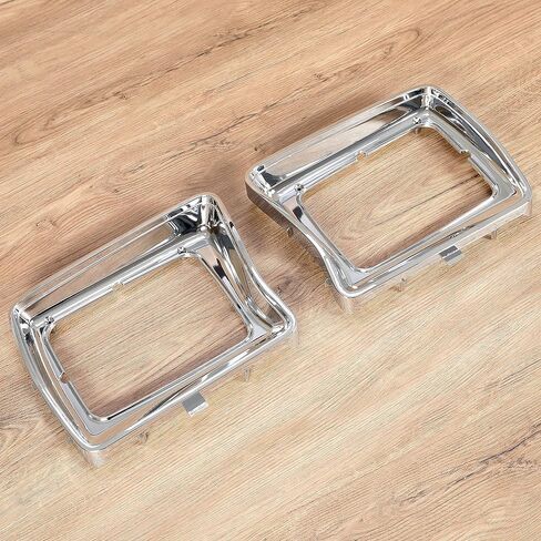 KUAFU Grille & Headlight Bezel Compatible with 1978-1979 Ford Bronco F100 F150 F250 F350 Replacement for FO1200111 D8TZ8150C FO2513115 FO2512114 Chrome ABS Plastic in Saudi Arabia