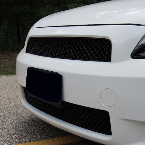 Kojem Front Upper & Lower Grill Compatible with 2005-2010 Scion tC ABS Plastic Bumper Hood Mesh Grille Black in Saudi Arabia