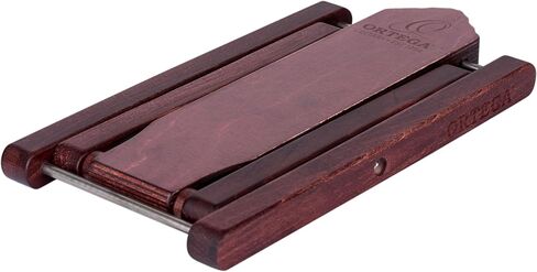 Ortega Guitars Wooden Classical Foot Rest Stool-Made of Solid Birch-Adjustable Height-Wine Red (OWFS-1WR) in Kuwait