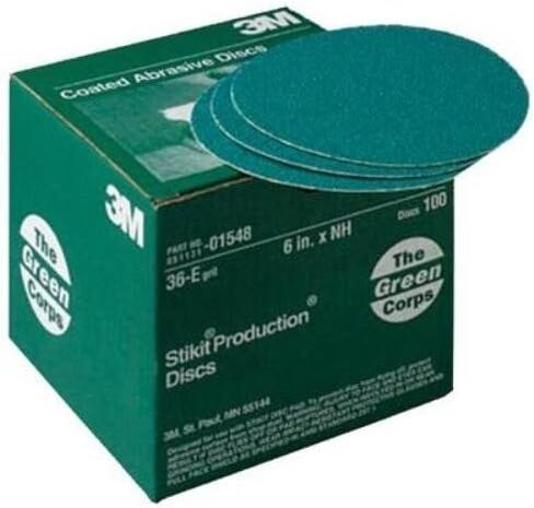 3M 3M-1548 Green Corps Stikit Production DISC 01548 ، 6 ، 36E ، 100 DISCS/BX in Saudi Arabia
