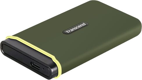 Transcend 2TB External, Portable, Military Drop Test Certified SSD ESD360C USB 20Gbps Type C TS2TESD360C in Kuwait