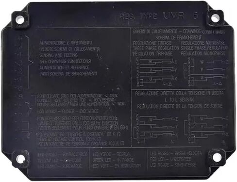 1pc UVR6 Automatic Voltage Regulator UVR6 Automatic Voltage Regulator Diesel Genset Parts for Generators in Saudi Arabia