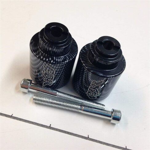 XKMT-Carbon CBR Logo Bar Ends Compatible With Super Blackbird CBR1100XX CBR 1000 RR 2004-2008 CBR 600RR 2003-2013 CBR 600 F1/F2/F3/F4/F4I 1987-2006 etc [B017QV9IUI] in Saudi Arabia