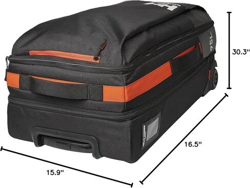 Helly -Hansen Usisex Kensington 95L Trolley - 990 Black ، Std in Kuwait