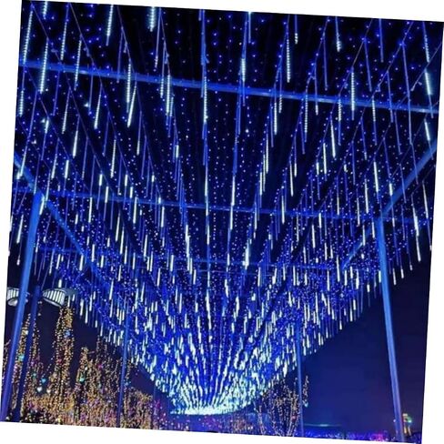20pcs LED LED Meteor Lights أنابيب دش شفافة استبدال قذيفة متينة للديكور في الهواء الطلق in Saudi Arabia