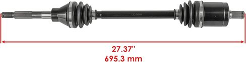 Caltric K7621-15310 محور CV الأمامي متوافق مع Kubota RTV-X1100 1120 1140 900 اليسار أو اليمين in Kuwait