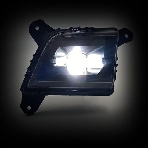 LED Fog Lights Compatible with 2019-2022 Chevy Silverado 1500 2500HD 3500HD, A Pair Of Fog Lights With Daytime Running Lights and Turn Signal Lights in Kuwait