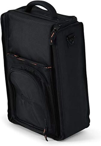 Gator Cases Club Series DJ Messenger Style Two-Channel Mixer Carry Bag with Bright Orange Interior; Designed to fit the Rane 72 (GCLUBRN72) in Kuwait