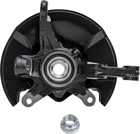 Detroit Axle - مفاصل التوجيه الأمامية وحمل العجلات مراكز 06-11 هوندا سيفيك ، استبدال 2006 2007 2008 2008 2010 2011 Civic Knuckles مع محمل العجلات وتجميع المحاور in Kuwait