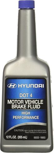 Hyundai 00232-19053 DOT 4 Motor Oper Brake Fluid (عالية الأداء) ، 12 FL. أوز in Saudi Arabia