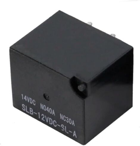 1PC Automotive Electromagnetic Relay 40A 6/7-Pin Normally Open SLB-05V 12V 24V 36V 48VDC High Power Epoxy Protection (1-PCS-48V-6-Pin) in Saudi Arabia