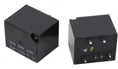 1PC Automotive Electromagnetic Relay 40A 6/7-Pin Normally Open SLB-05V 12V 24V 36V 48VDC High Power Epoxy Protection (1-PCS-48V-6-Pin) in Saudi Arabia