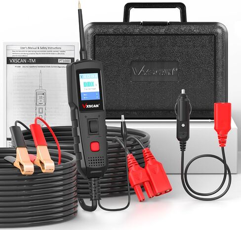 جهاز اختبار الجهد الكهربي، كاشف جهد عدم الاتصال، قلم اختبار كهربائي، جهاز كشف نقاط انقطاع الأسلاك، جهاز اختبار الأسلاك الحية/الفارغة مع إنذار صفارة ومصباح يدوي، جهاز اختبار الطاقة متعدد الوظائف in Kuwait