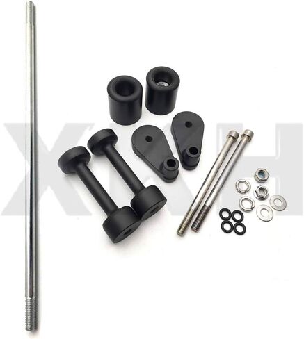 XKMT-NO Cut Frame Slider متوافق مع 2008 2009 2010 2011 2012 Ninja 250 250R EX250 Black [B00YWCPJBW] in Saudi Arabia
