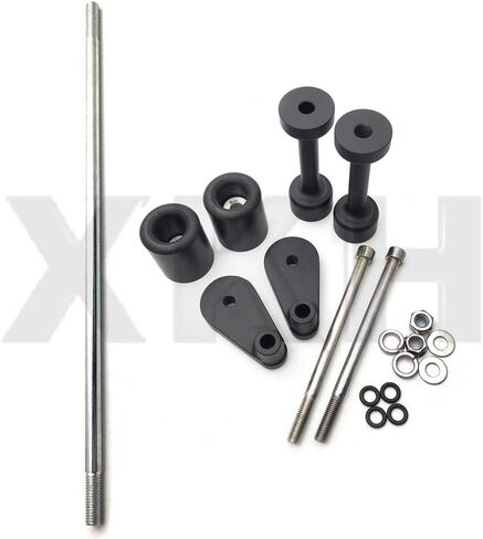XKMT-NO Cut Frame Slider متوافق مع 2008 2009 2010 2011 2012 Ninja 250 250R EX250 Black [B00YWCPJBW] in Saudi Arabia
