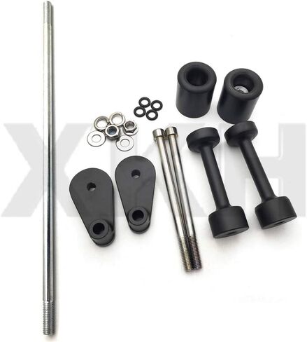 XKMT-NO Cut Frame Slider متوافق مع 2008 2009 2010 2011 2012 Ninja 250 250R EX250 Black [B00YWCPJBW] in Saudi Arabia