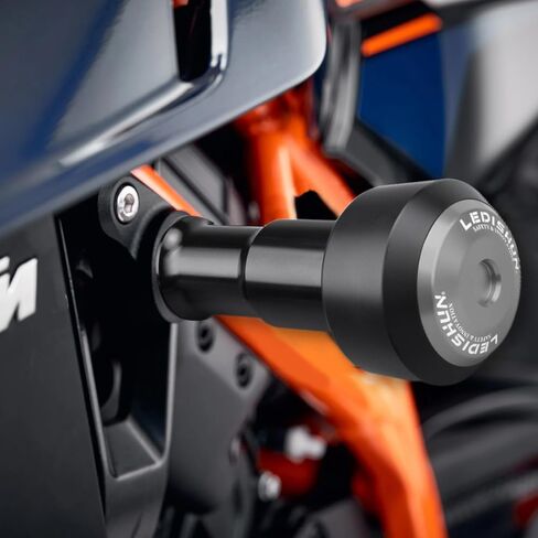 for Duke 390, 250, 125, Svartpilen 401, Vitpilen 401 Motorcycle Falling Protection Frame Sliders Fairing Guard Anti Crash Pad Protector (for KTM & Husqvarna Vehicle) (Black) in Saudi Arabia
