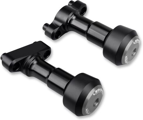 for Duke 390, 250, 125, Svartpilen 401, Vitpilen 401 Motorcycle Falling Protection Frame Sliders Fairing Guard Anti Crash Pad Protector (for KTM & Husqvarna Vehicle) (Black) in Saudi Arabia