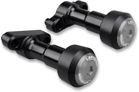 for Duke 390, 250, 125, Svartpilen 401, Vitpilen 401 Motorcycle Falling Protection Frame Sliders Fairing Guard Anti Crash Pad Protector (for KTM & Husqvarna Vehicle) (Black) in Saudi Arabia