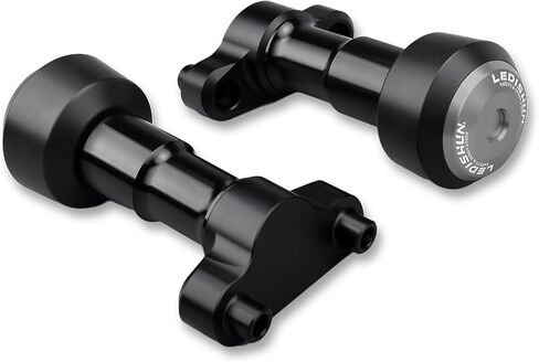 for Duke 390, 250, 125, Svartpilen 401, Vitpilen 401 Motorcycle Falling Protection Frame Sliders Fairing Guard Anti Crash Pad Protector (for KTM & Husqvarna Vehicle) (Black) in Saudi Arabia