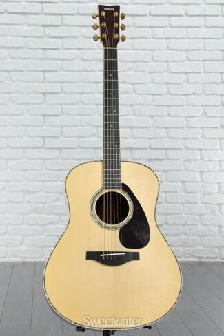 Yamaha L-Series LL16RD Solid Rosewood Acoustic-Electric Guitar w/ Case - Natural, Abalone Inlay in Saudi Arabia
