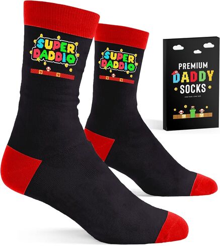 Father's Day Gifts for Dad from Daughter, Son, Kids - Father's Day Gifts from Daughter, Son - Dad Gifts for Fathers Day - Present for Dad - Dad Birthday Gift, Birthday Gifts for Dad - Funny Dad Socks in Saudi Arabia
