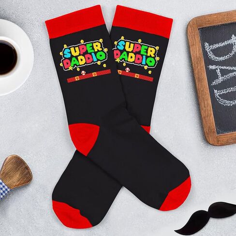 Father's Day Gifts for Dad from Daughter, Son, Kids - Father's Day Gifts from Daughter, Son - Dad Gifts for Fathers Day - Present for Dad - Dad Birthday Gift, Birthday Gifts for Dad - Funny Dad Socks in Saudi Arabia