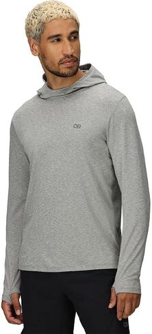 Outdoor Research Men's ActiveIce Spectrum Sun Hoodie | Self Cooling, Quick Dry, 3 Panel Hood, UPF 50+, Standard Fit in Saudi Arabia