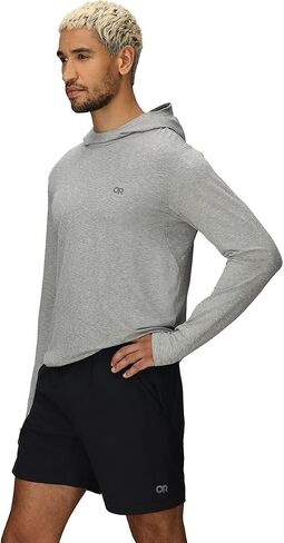 Outdoor Research Men's ActiveIce Spectrum Sun Hoodie | Self Cooling, Quick Dry, 3 Panel Hood, UPF 50+, Standard Fit in Saudi Arabia