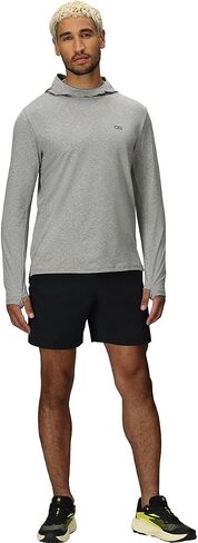 Outdoor Research Men's ActiveIce Spectrum Sun Hoodie | Self Cooling, Quick Dry, 3 Panel Hood, UPF 50+, Standard Fit in Saudi Arabia