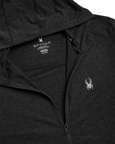 Hoodies الرياضي Spyder - الكامل zip upf 30+ هوديس خفيفة الوزن للتنفس للرجال - قميص ذي غطاء محرك الرطوبة in Saudi Arabia