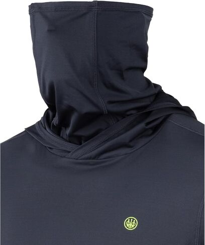 Beretta Men Keys Flex Treasable Quick Upf 50+ Sun Protection Discal Outdoor Active Long Sleeve Hoodie in Saudi Arabia