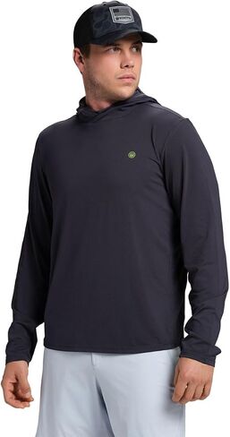 Beretta Men Keys Flex Treasable Quick Upf 50+ Sun Protection Discal Outdoor Active Long Sleeve Hoodie in Saudi Arabia