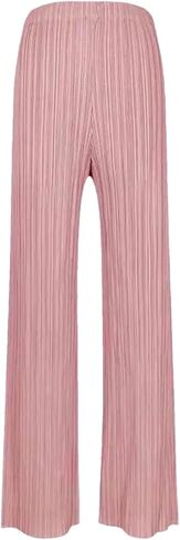 Women’s Summer Elegant Pleated 2025 Designer Loose Straight Trousers High Waist Wide Leg Casual Pants in Kuwait