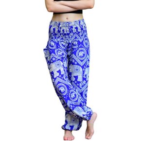 Kids Bohemian Harem Pants Smocked Elasticated Waist Hippy Boho Style - Childrens Hippie Festival Trousers in Saudi Arabia